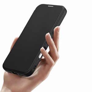 Чехол Dux Ducis Skin X Pro с MagSafe и флипом для iPhone 16 Pro - чёрный