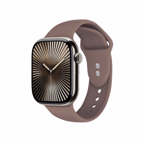 Crong Liquid Apple Watch rihm, 38/40/41/42 mm, pruun