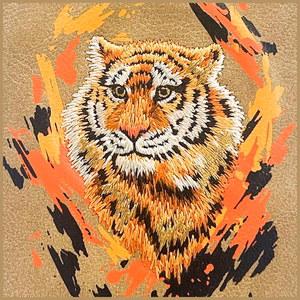 Nimmy Tiger MagSafe ümbris jaoks iPhone 16 Pro - brown