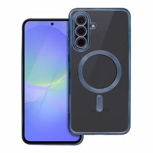 ELECTRO MAG COVER case compatible with MagSafe jaoks SAMSUNG A36 titanium sinine