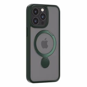Comma чехол Joy Shark Mag iPhone 15 Plus темно-зеленый