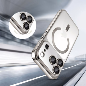 Tech-Protect MagFlex MagSafe Чехол для iPhone 17 Pro - прозрачный серебристый