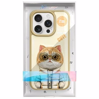 Nimmy Cool&Cute 2.0 Cat Ümbris jaoks iPhone 15 Pro Max - Roheline