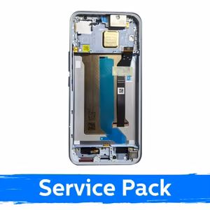 LCD Display Compatible With Xiaomi Poco X8 Pro Max with Frame / Blue / (Service Pack)