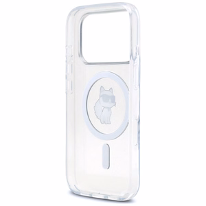 Karl Lagerfeld IML Choupette MagSafe Ümbris jaoks iPhone 17 Pro Max - Läbipaistev