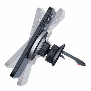 Car phone hoidja 3mk MagHolder, jaoks using on ventilation grille, magnetic fixing
