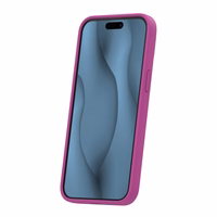 Silikoon Thin Mag ümbris for iPhone 16 Pro 6,3" fuschia