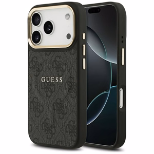 GUESS ümbris jaoks IPHONE 17 Pro compatible with MagSafe GUHMP17LP4MSEGCK (PU 4G W/ Classic) must