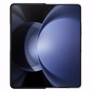 Silicone Gadget Ümbris jaoks Samsung Galaxy Z Fold 5 - läbipaistev
