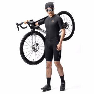 Rockbros YDDX011 Diamond Short Sleeve Cycling Jersey Size XXL - Black