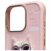 Nimmy Cool&Cute 2.0 Cat Ümbris jaoks iPhone 16 Pro - Roosa