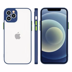 Milky Case Silikoonist paindlik läbipaistev ümbris Xiaomi Redmi 9T jaoks tumesinine