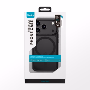 Benks Magnetic Mist Ümbris Metal Frame (K070) jaoks Iphone 17 Pro Max must (Camera Control Button)