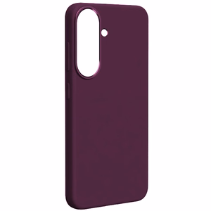 Etteri Silicone Mag ümbris Samsung Galaxy S25 jaoks, tume kirsipunane