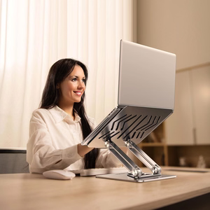 Wozinsky WRS-CPY84SS Aluminum Laptop and Tablet Alus + Free Smartphone Alus - hõbedane