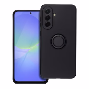 SILICONE RING ümbris jaoks SAMSUNG A36 5G must