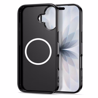 Tech-Protect Lamano MagSafe ümbris iPhone 17-le - must ja pruun