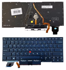 Keyboard LENOVO X1 Carbon Gen 7, koos Trackpoint, koos Backlight, US