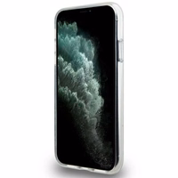 DKNY IML Mono & Stripe MagSafe ümbris jaoks iPhone 11 / Xr - roosa