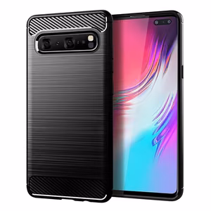 CARBON ümbris jaoks SAMSUNG S10 must