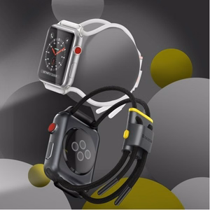 Rihm Baseus Lets go Apple Watch Series 42 / 44mm valge/roosa