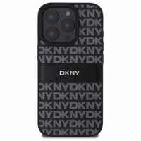 DKNY Texture Pattern Tonal Stripe iPhone 16 Pro Ümbris - Must