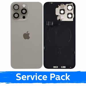 Tagakaas ühilduv Apple iPhone 15 Pro Max / Natural Titanium / (Service Pack)