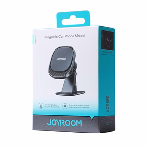 Joyroom JR-ZS400 magnetic car phone holder on the dashboard - black