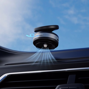 Wozinsky WUSQ-01 Car Holder with Qi Charger Compatible with MagSafe - Black
