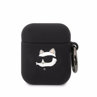 Karl Lagerfeld KLA2RUNCHK AirPods 1/2 cover must/must Silicone Choupette Head 3D