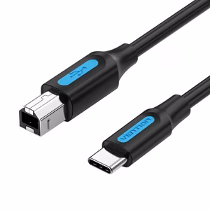 USB 2.0 printeri kaabel, C-tüüp isane kuni B-tüüp isane, 1 m