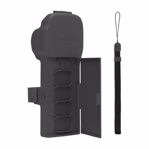 Sunnylife kaitsekott rihma ja paelaga Osmo Pocket 3 (hall)