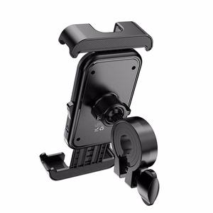 HOCO bike / motorcycle clamp Hoidja jaoks handlebar H82 must metal hall