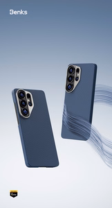 Benks Magnetic Armor Tint Kevlar 1000D (B048) for Samsung Galaxy S26 sinine