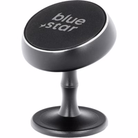 Magnetic car phone hoidja Sinine Star Mid Stick dashboard must