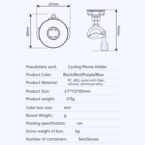 Blavec Uchwyt Rowerowy BV-03 Velo Quick Lock Magsafe to handlebar (BV03-QLMHB) must
