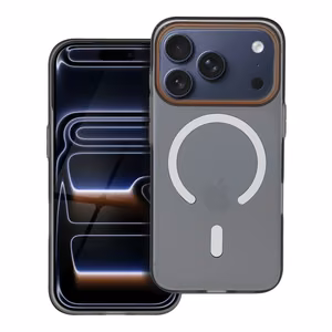 ümbris iPhone 16e (SE4 2025) / 17e Go oranž ühilduv MagSafe must