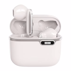 ART juhtmevaba kõrvaklapid bluetooth TWS + dokkimisjaam Type C AP-TW-B4W valge
