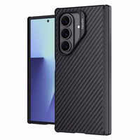 Nillkin Synthetic Fiber Pro Magnetic Ümbris jaoks Samsung Galaxy Z Fold 7 Ühildub MagSafe - Must