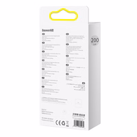 Baseus Dynamic kaabel USB to Lightning, 2.4A, 2m (valge)