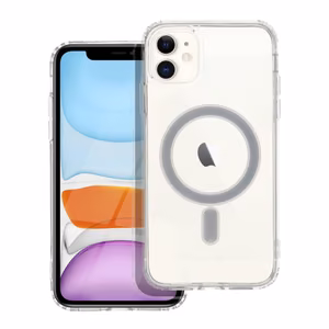 CLEAR MAG ÜMBRIS compatible with MagSafe jaoks IPHONE 11 läbipaistev
