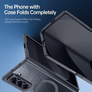 DUX DUCIS чехол AIMO MAG совместимый с MagSafe для SAMSUNG Fold 6SE чёрный
