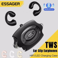 Bluetooth vabakäeseade Essager "E88" must (Bluetooth 5.3)