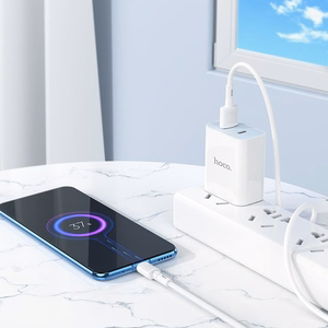 USB cable Hoco X83 USB-A to MicroUSB 1.0m white