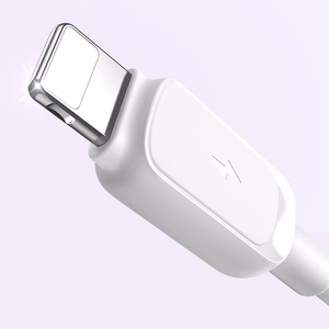 Joyroom Multi-Color Series A14 Lightning / USB-A 2.4A 1.2 m cable - white