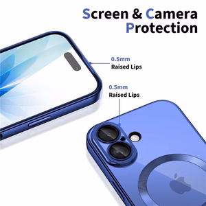 Tech-Protect MagFlex MagSafe Ümbris jaoks iPhone 17 - Läbipaistev Navy sinine