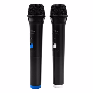 SQUEAK VocalDuo SQ1007 2,4 GHz juhtmevabade karaokemikrofonide komplekt