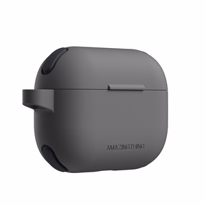 AmazingThing Omni Ümbris jaoks AirPods Pro 2 Silicone Ümbris - Must