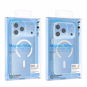 Borofone чехол BI5 Ice Shield Magnetic Iphone 17 Pro Max прозрачный