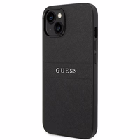 Guess Saffiano rihmaga ümbris iPhone 14 Plus'ile - must
